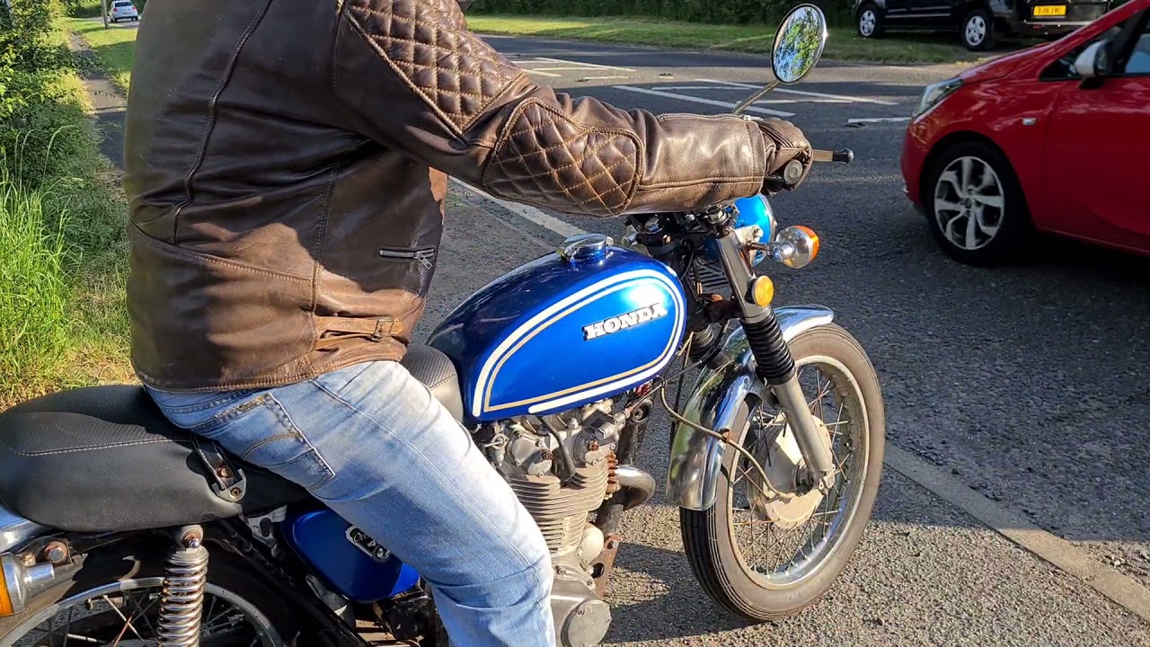 1972 HONDA CL450 TEST RIDE