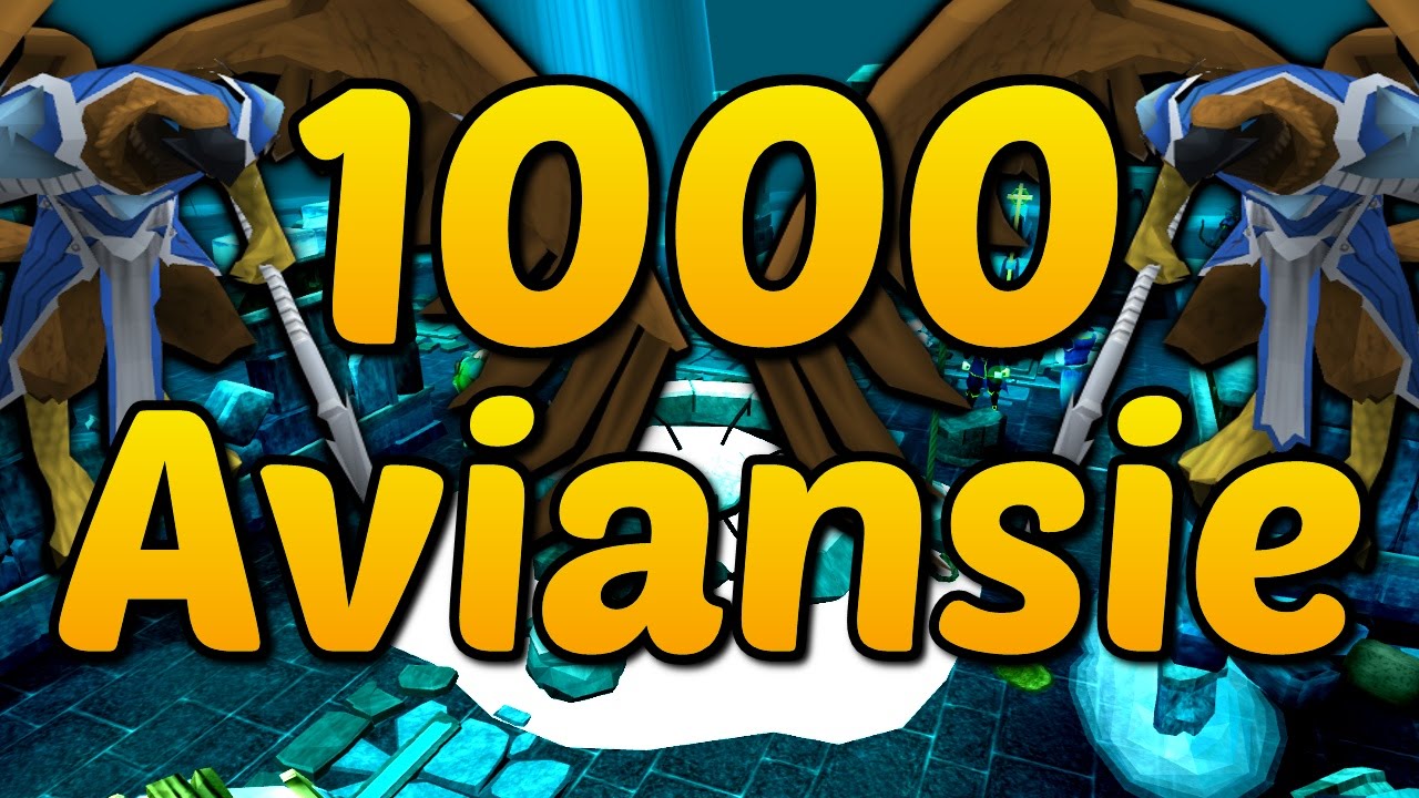 Runescape - Loot From 1000 Aviansie