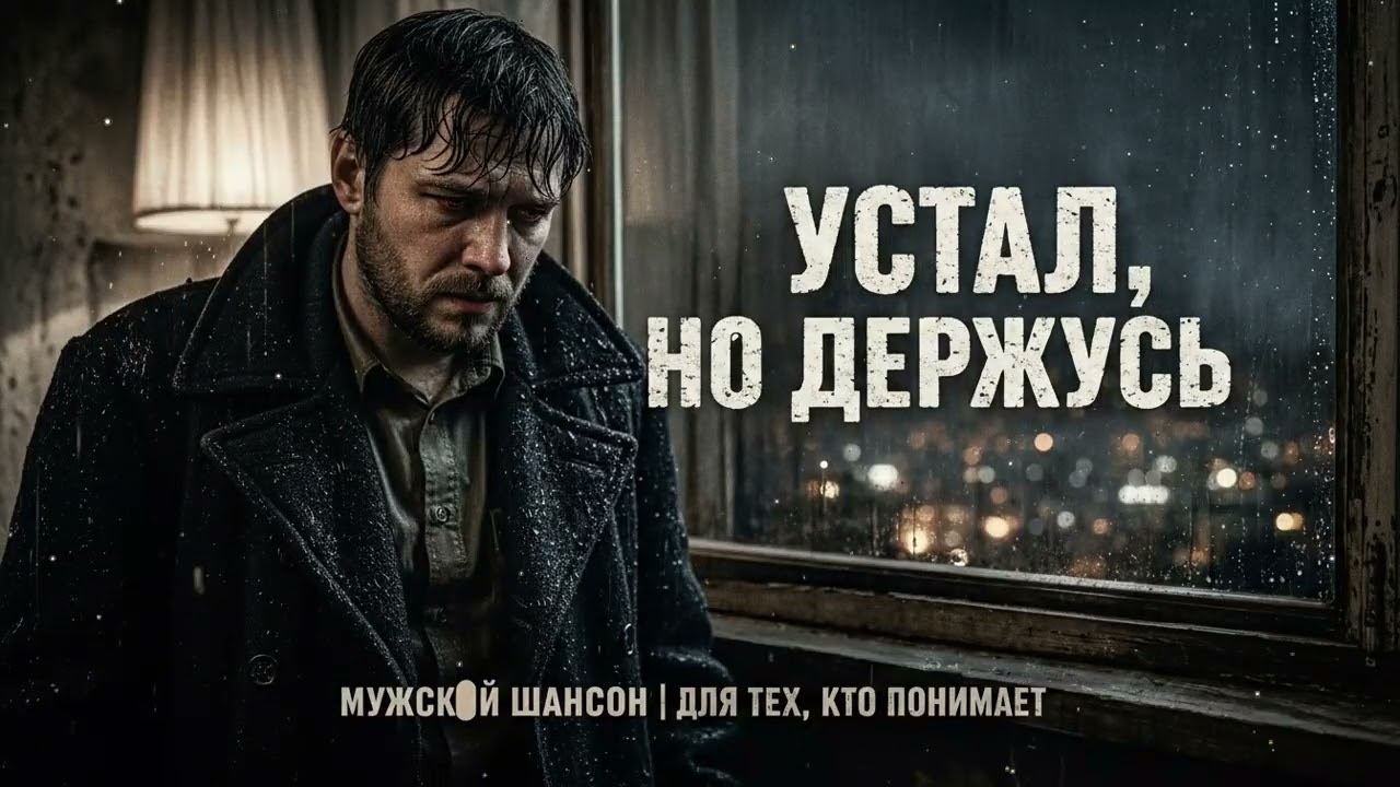 😢🌧️ Русский шансон 2026 — Когда душа плачет под дождём и нет сил