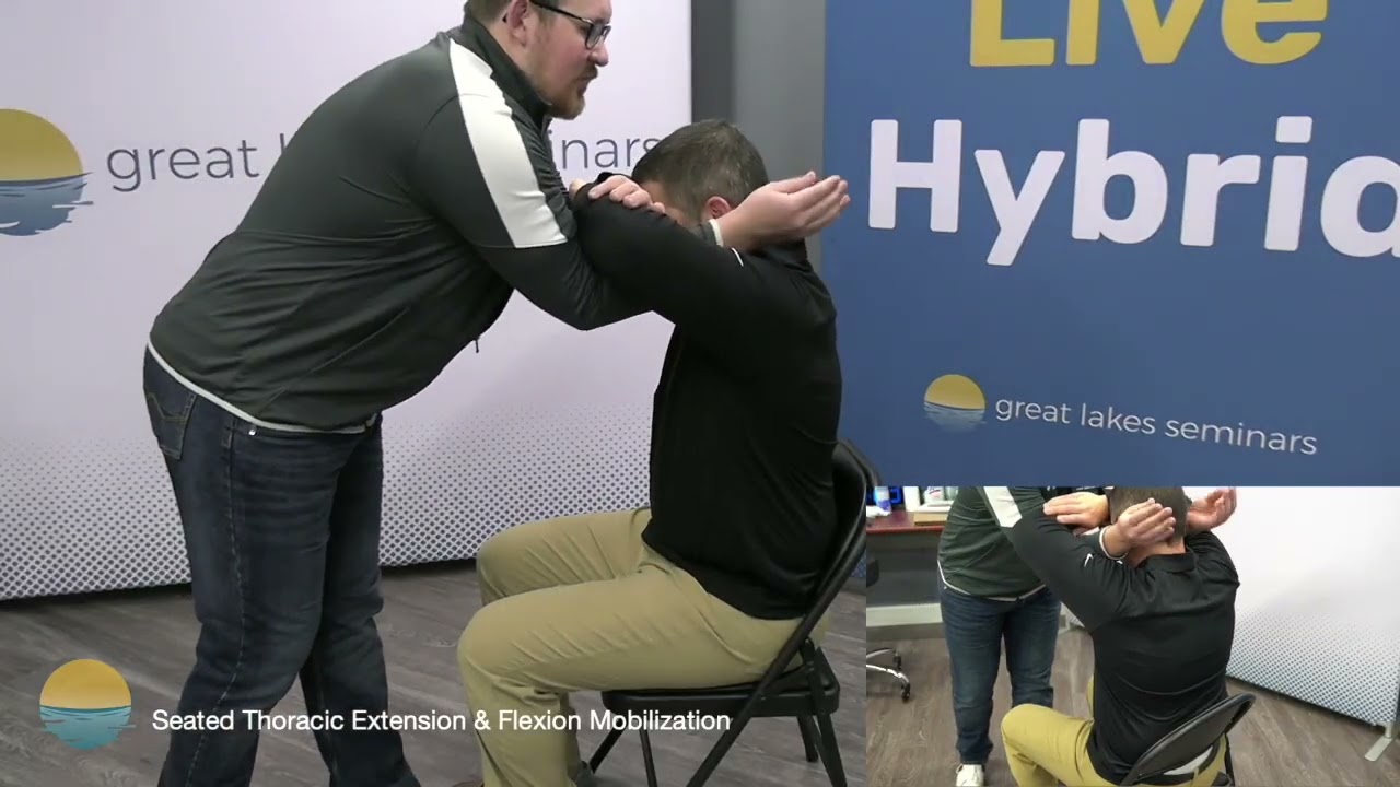 Seated Thoracic Extension/Flexion Mobilization