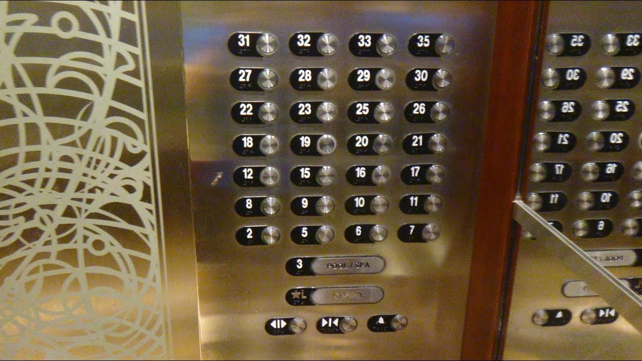 Otis Elevonic 411 High-Speed Elevators at Fallsview Casino Resort in Niagara Falls, ON.