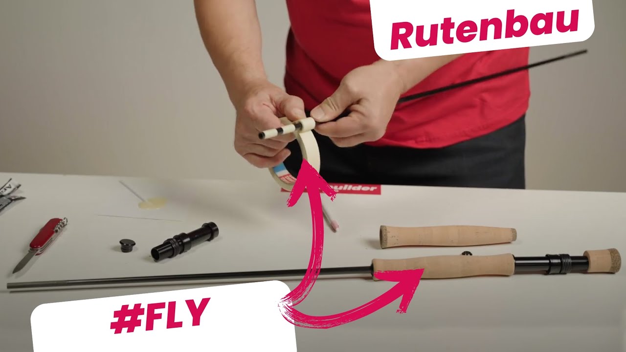Wir bauen den Rutenbausatz # FLY & # PIKEFLY - Rutenbauanleitung