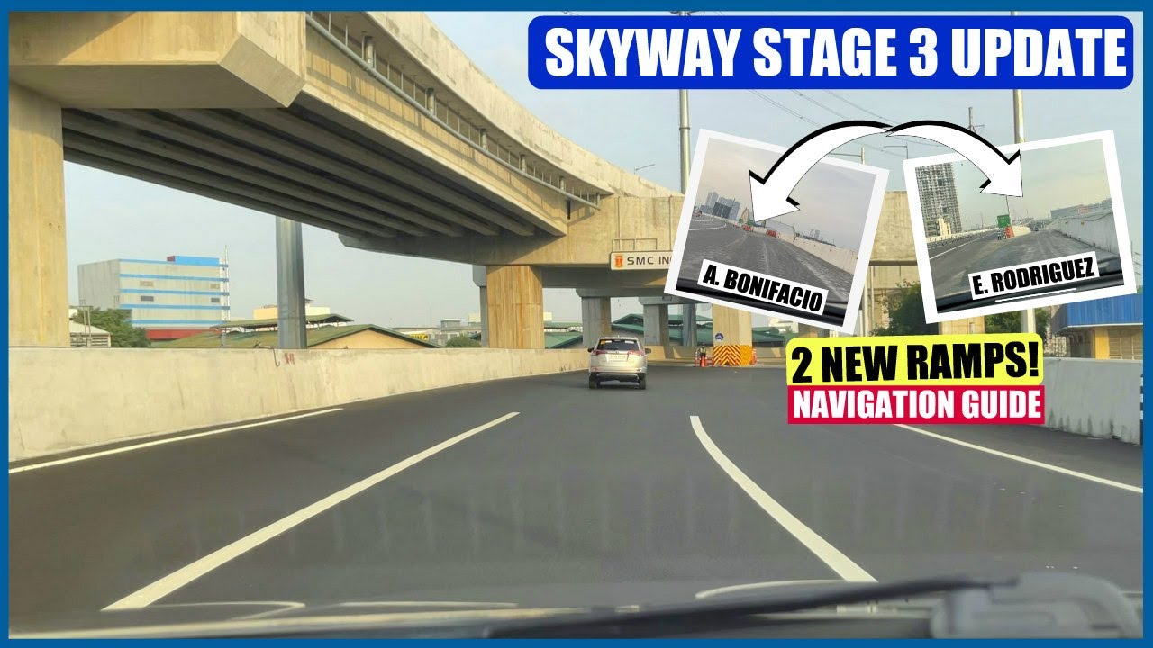 SKYWAY STAGE 3 UPDATE | 2 NEW RAMPS NAVIGATION GUIDE | FULL DRIVE VIDEO COVERAGE