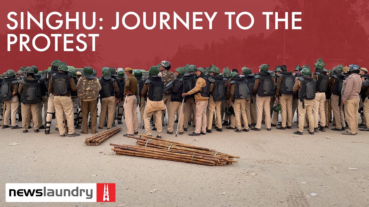 Journey to the Farmers Protest after increased barricading by police