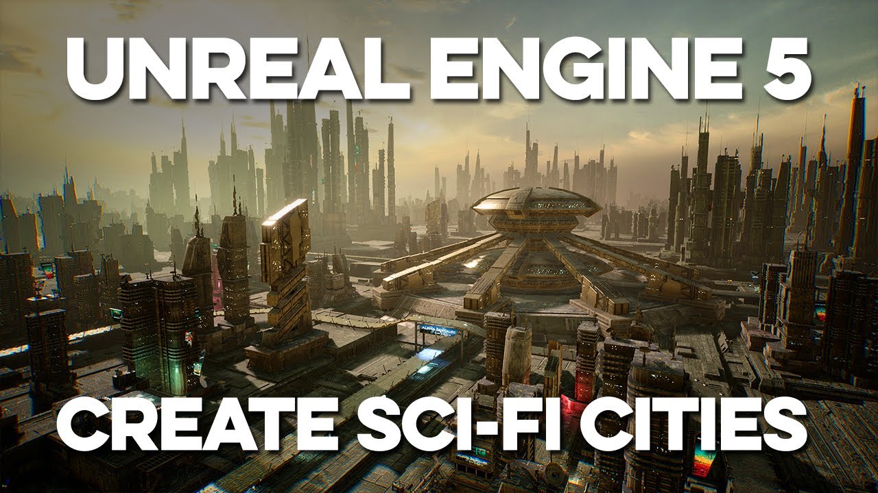 Brushify — создание научно-фантастических городов в Unreal Engine 5