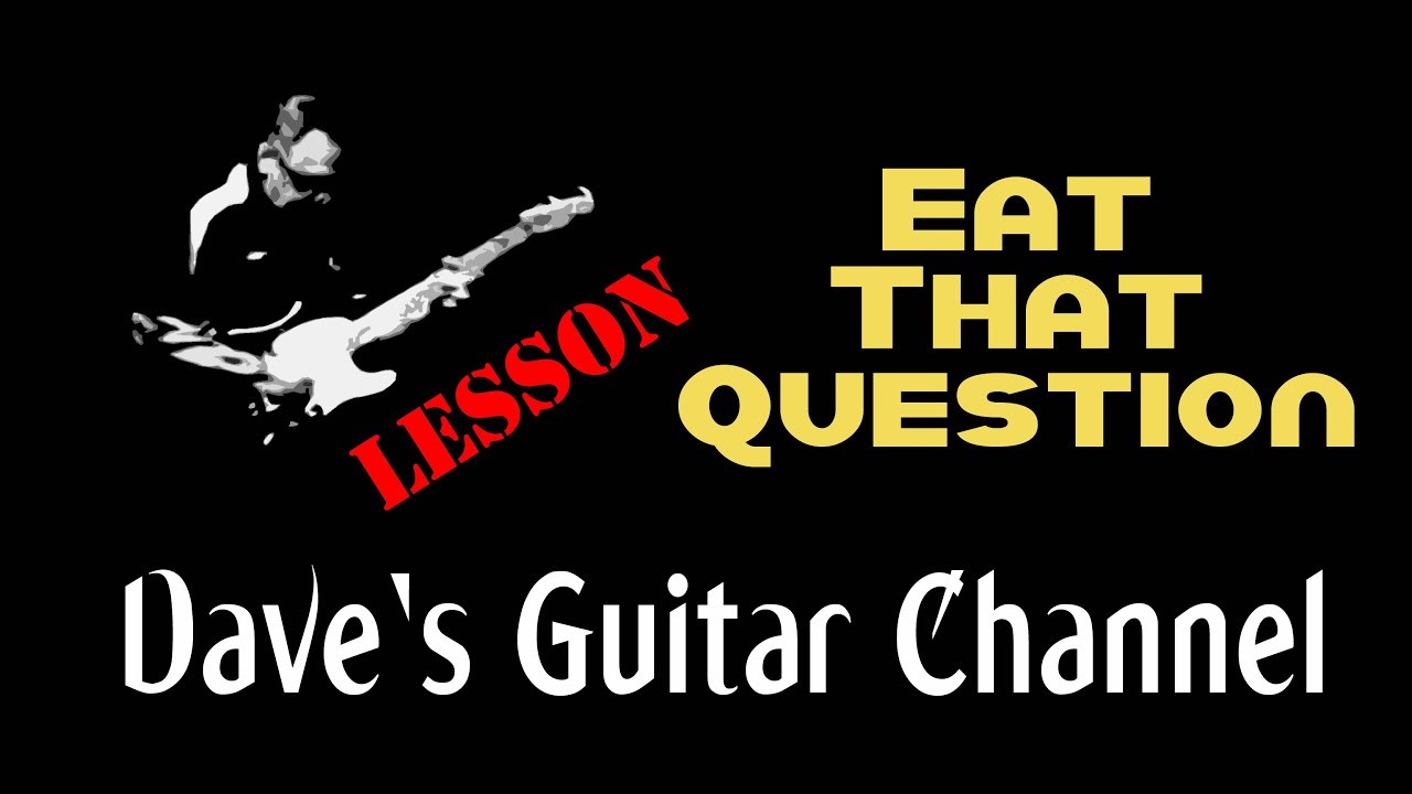LESSON - Eat That Question