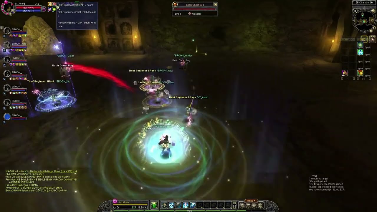 Rus Silkroad 8/8 Partimiz Tam Gaz Devam/ Ks Atamıyorlar/ Joblar Kasılıyor. [ Silkroad Online ]