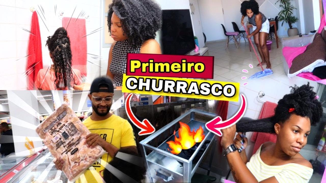 Vlog - 1º CHURRASCO - SPA DAY - FAXINA DA CASA -   por LUANY CRISTINA