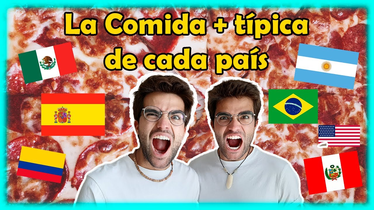 ¡La Comida más típica de cada país! 🍕