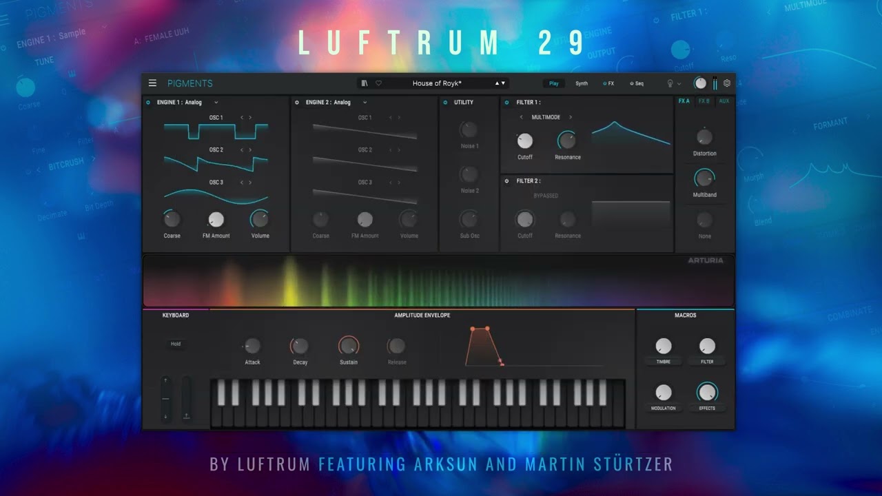 Luftrum 29 - Arturia Pigments Soundbank