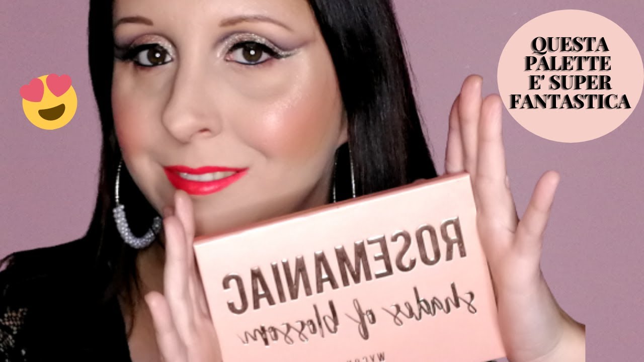 CUT CREASE GLAMOROUS BUON SAN VALENTINO 2021 | PALETTE ROSEMANIAC WYCON 😍