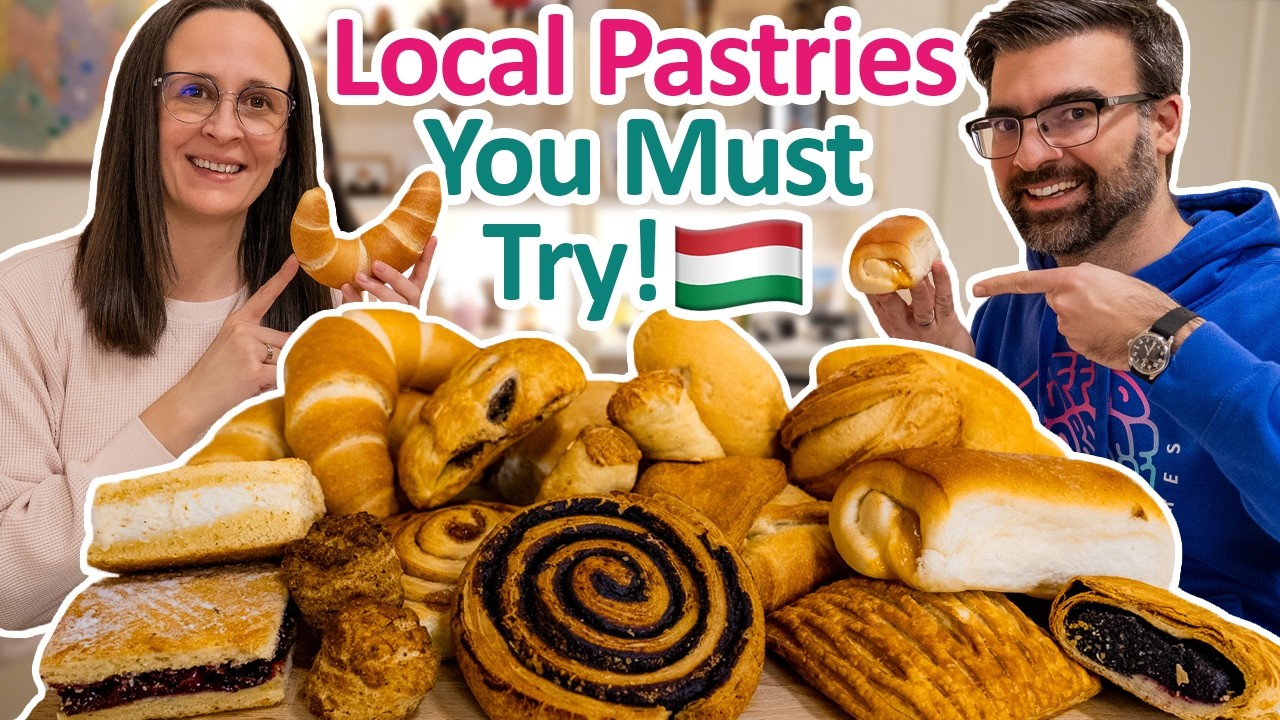 Hungarian Pastries Explained: We tried them ALL! | 🥐🇭🇺