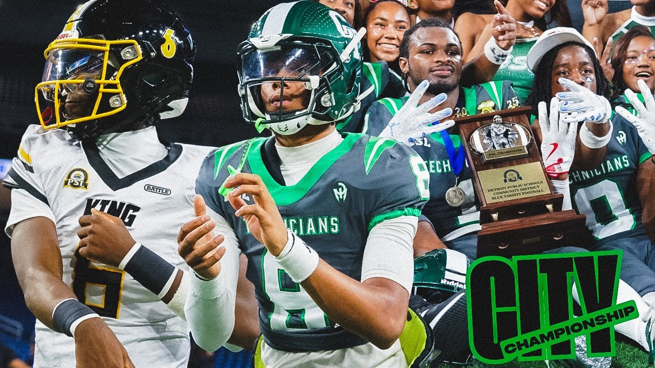 WILD CITY CHAMPIONSHIP!! #1 Detroit Cass Tech vs Detroit King (MUST WATCH) 