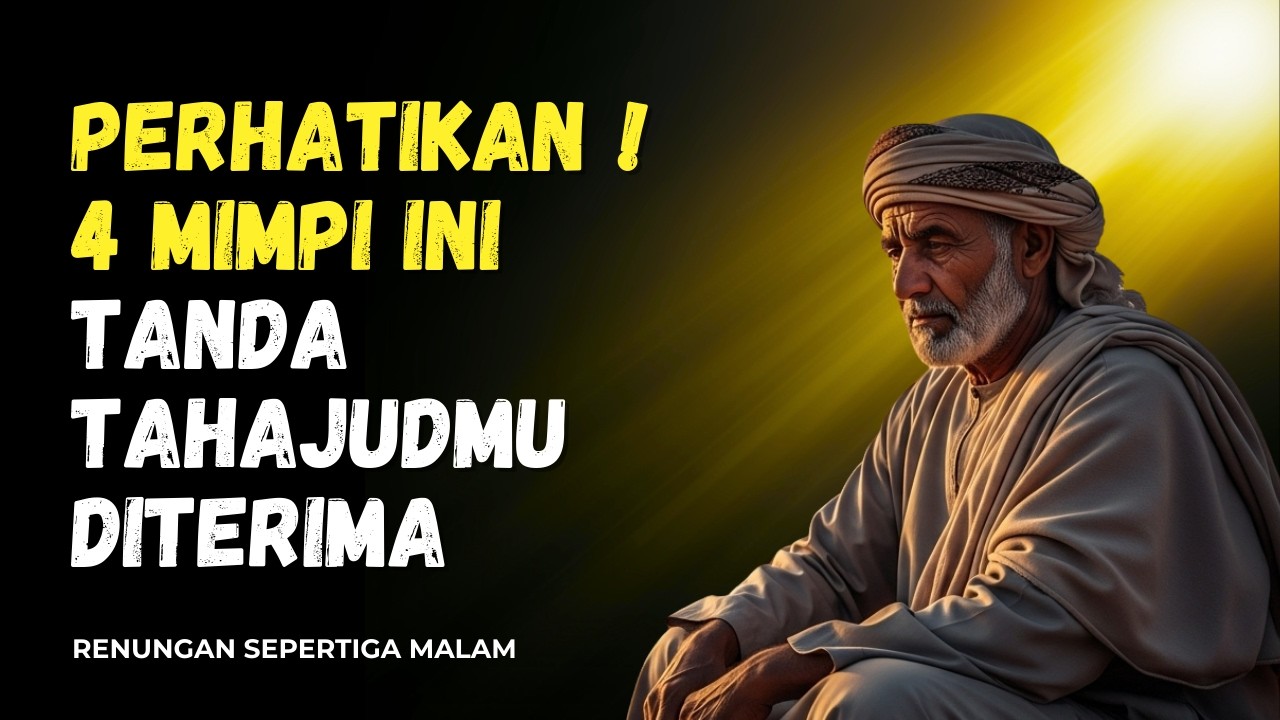 Rutin Tahajud? 4 Mimpi Ini Bisa Jadi Tanda Doamu Sudah Dijawab | Renungan Hati Muslim