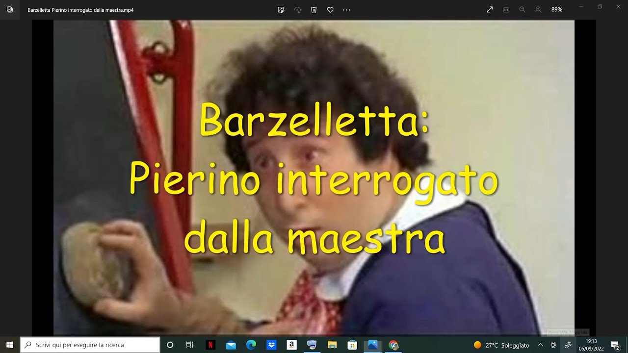 Barzelletta Pierino interrogato dalla maestra