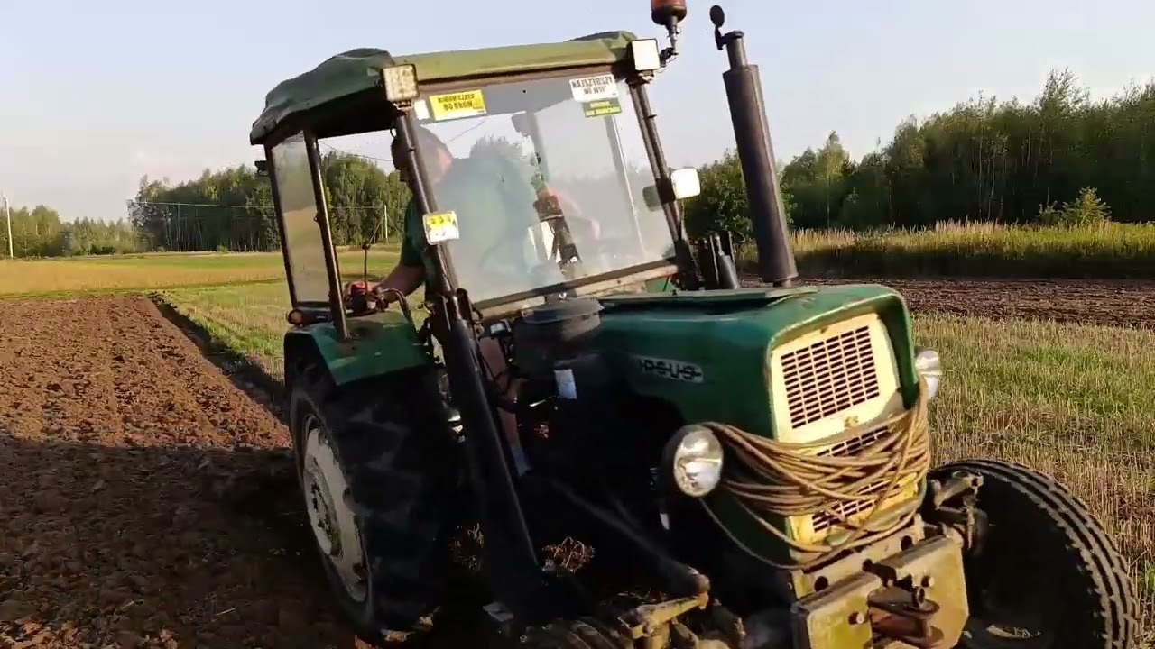 Orka tym pługiem to przyjemność - Ursus C-330 + Kverneland 14 cali