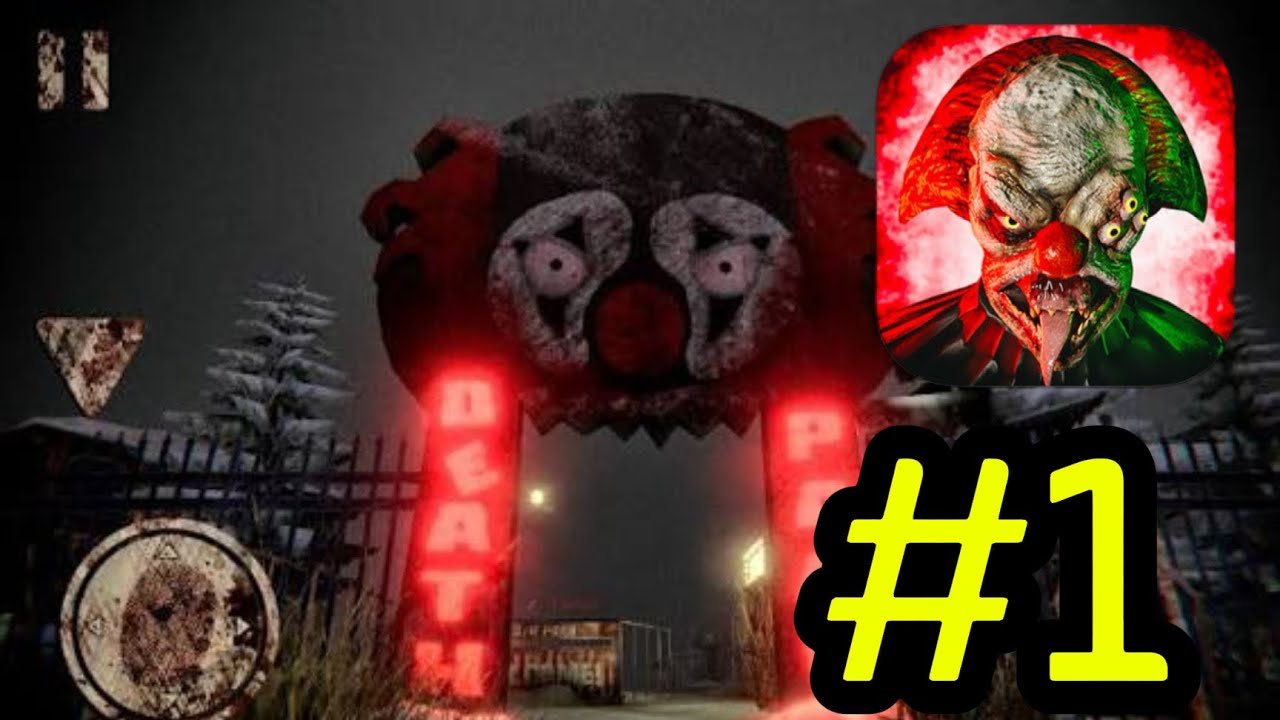 الحديقة مرعبة و مهرج مجنون