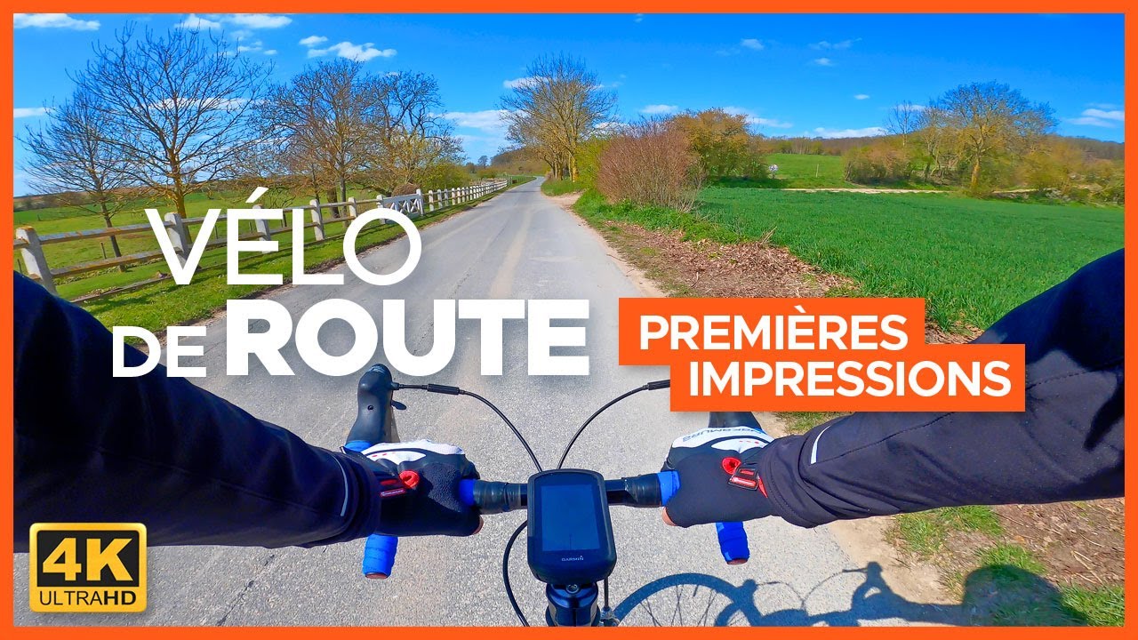 DÉBUTER EN VÉLO DE ROUTE | Mes premières impressions !
