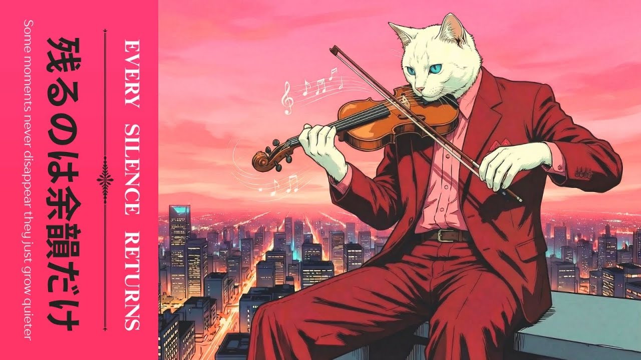 EVERY SILENCE RETURNS 縦書き | A Quiet Jazz Listening Session |  Jazz,  Noir Lounge Playlist #jazz