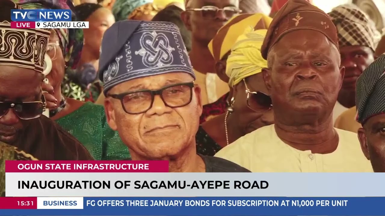 Governor Abiodun Inaugurates Sagamu-Ayepe Road