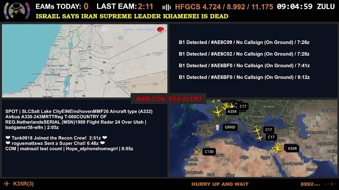 🚨 Massive US / Israel Strikes on Iran / OPERATION EPIC FURY / WAR ROOM LIVE