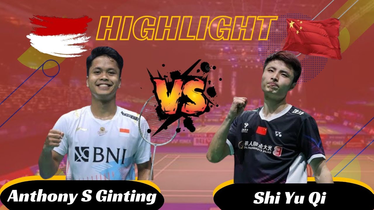 Badminton Thomas Cup Final | Anthony Sinisuka Ginting (Indonesia) vs Shi Yu Qi (China)