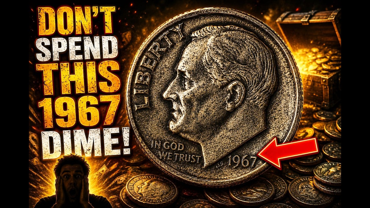 1967 Roosevelt Dime Worth $30,000? The Rare Dime Collectors Are Hunting Right Now!