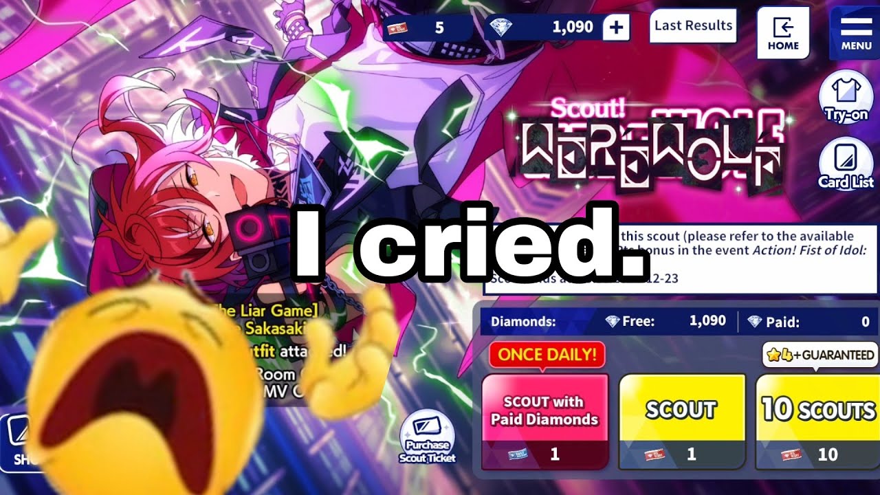 NATSUME SCOUT GONE WRONG. (70 pulls)