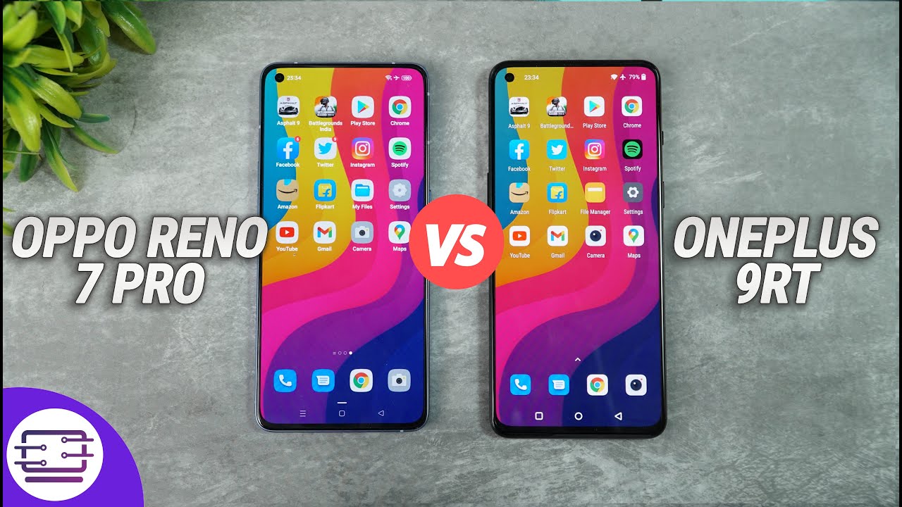 Oppo Reno 7 Pro vs OnePlus 9RT Speedtest Comparison 🔥🔥🔥