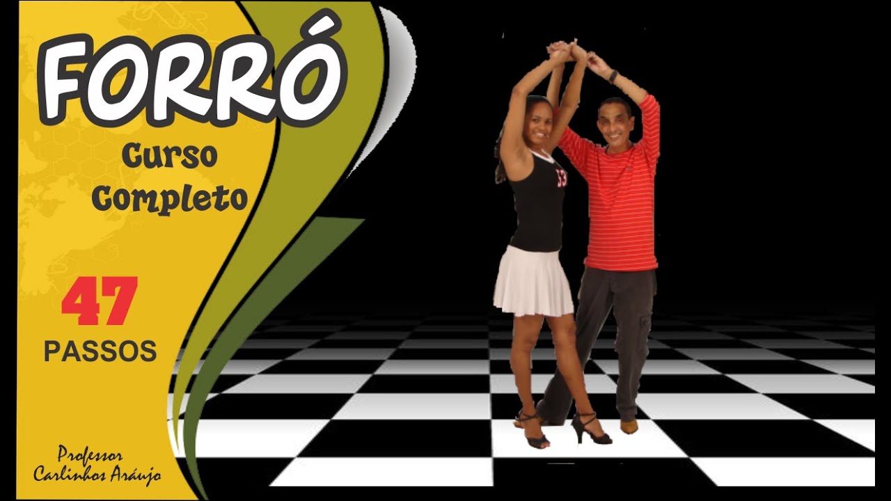 Dança de Salão do Zero - 47 Passos do Forró para você exercitar.