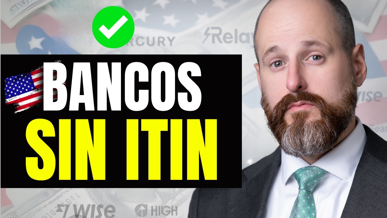 ¡TOP 5 BANCOS USA para Extranjeros en 2025! (Sin Viajar)