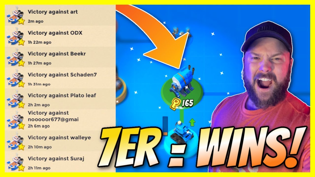 7ER = WINS in Season 33! 😁 // Boom Beach Warships