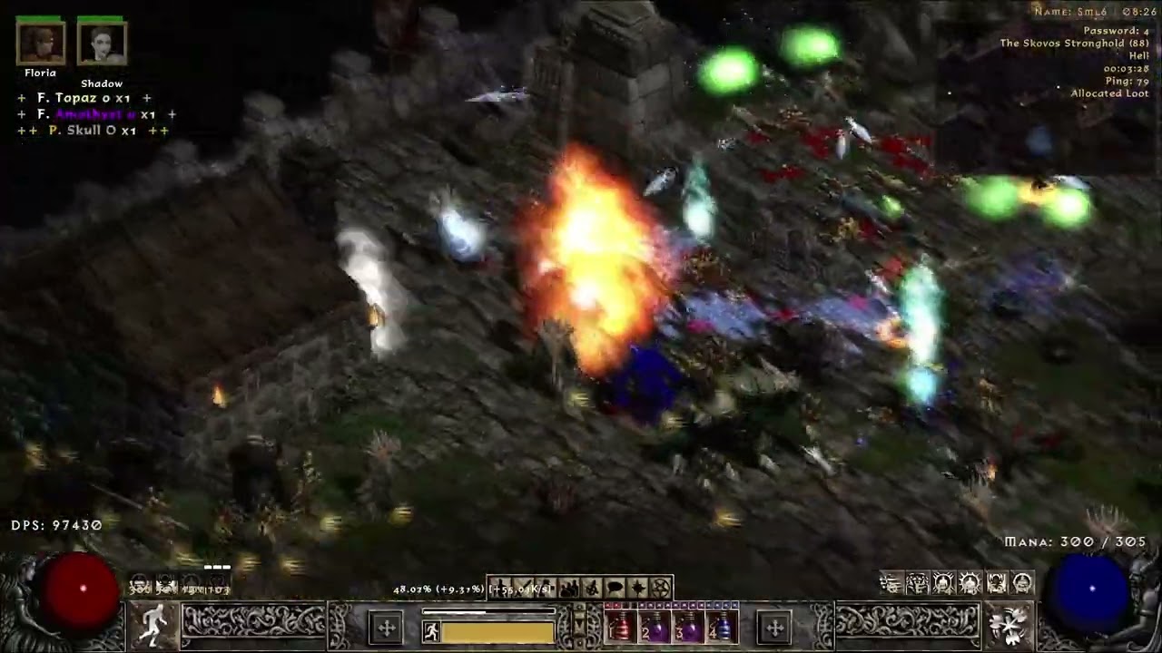 Project Diablo 2 - Season 10 - Venom Whirlwind Assassin - No prebuff!