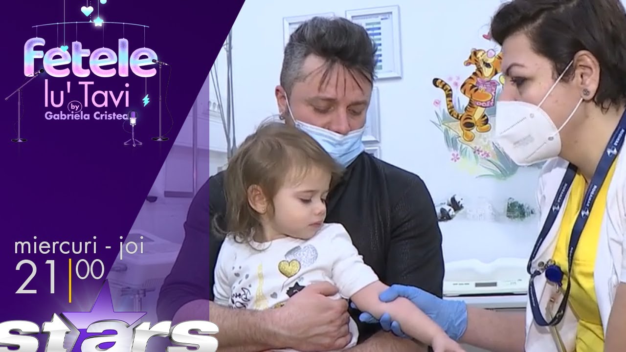 Fetele Lu' Tavi | Gabriela Cristea a mers cu fetițele la doctor pentru a le face analize