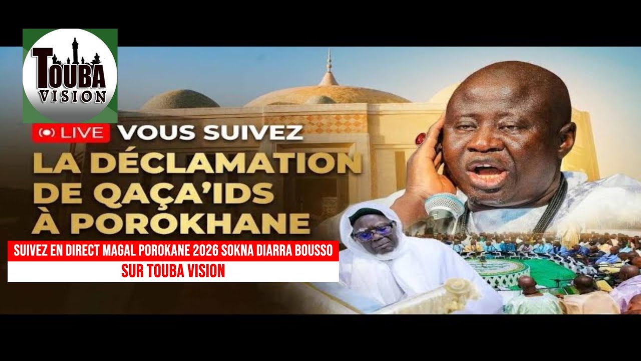 🔴En  Direct Kourel Hizbut Tarqiyyah Magal Porokhane 2026 Déclamation Qaça'ids 1447h Mbaaru Qaçida yi