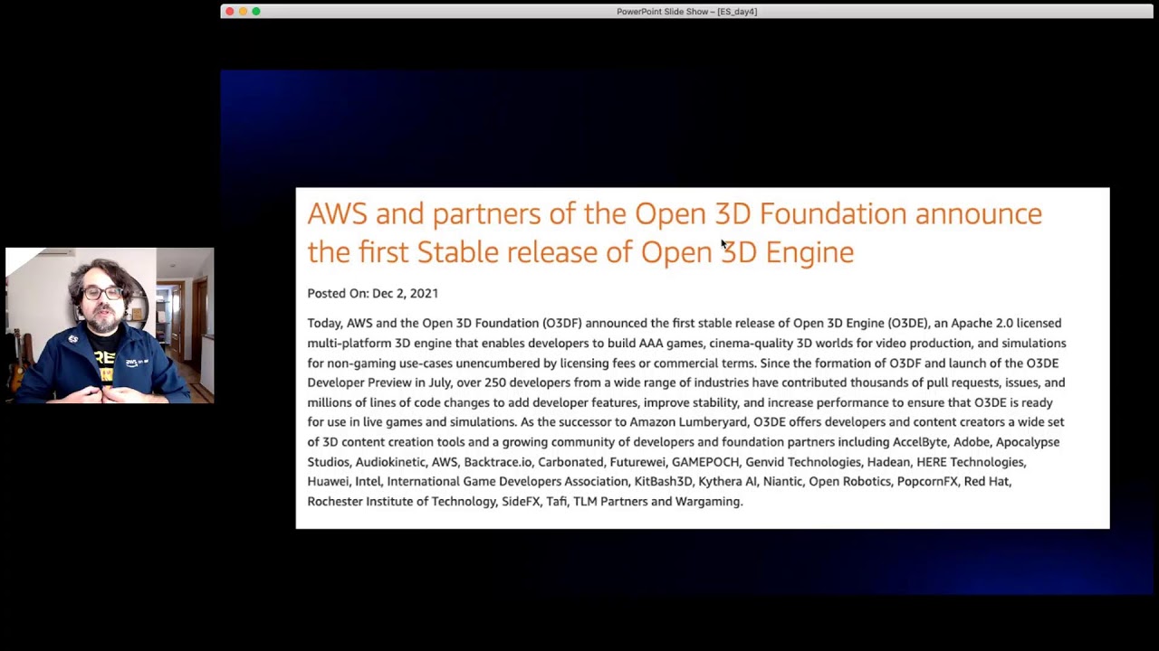 Resumen diario de re:Invent (incluye sostenibilidad, developers y redes)