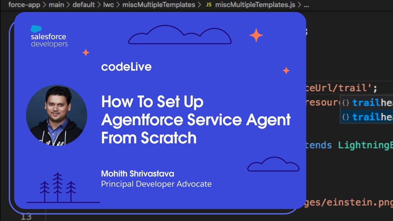 Agentforce NOW codeLive: How To Set Up Agentforce Service Agent From Scratch