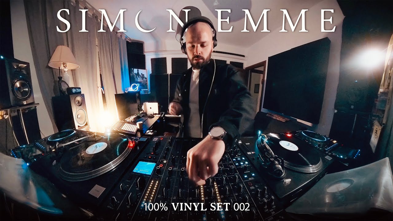 Simon Emme 100% Vinyl DJ Set #002 ( House, Deep House )