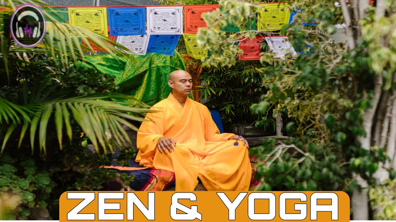 Yoga and zen music for meditation for 1HOUR with  amazing pictures