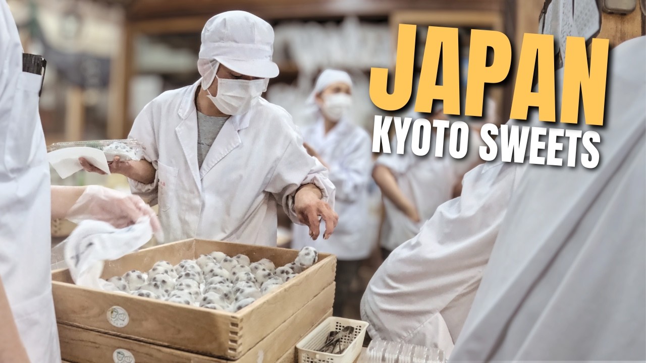 Kyoto Sweets Tour Japan 🇯🇵 | Traditional Japanese Wagashi | Warabi Mochi, Matcha, Anko 🍧