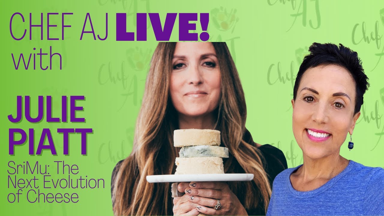 The Best Not Cheese Cheese: Vegan Cheese! | Interview & Mushroom Risotto Demo w Julie Piatt of SriMu