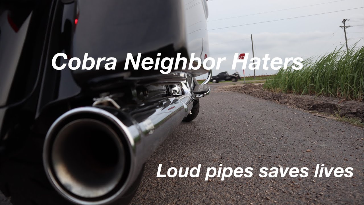 Cobra Neighbor Haters 4'' Slip-on Exhaust - Sound Video