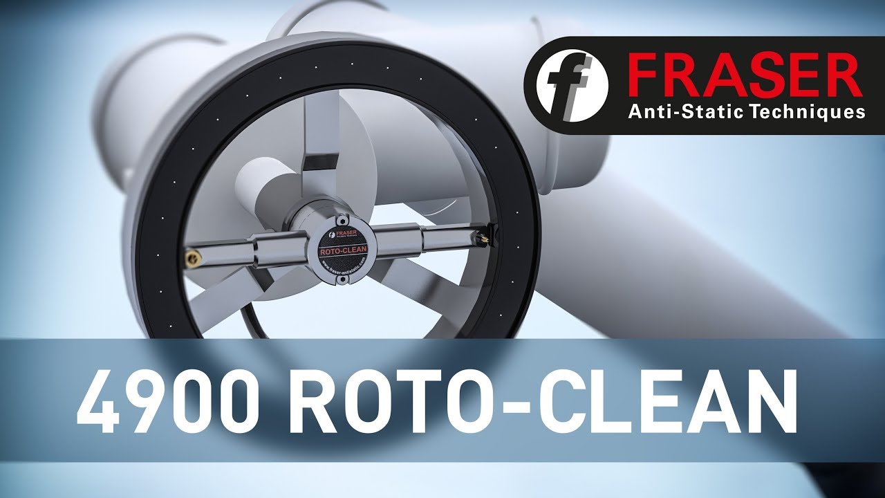 4900 Roto-Clean - A revolution in anti-static cleaning