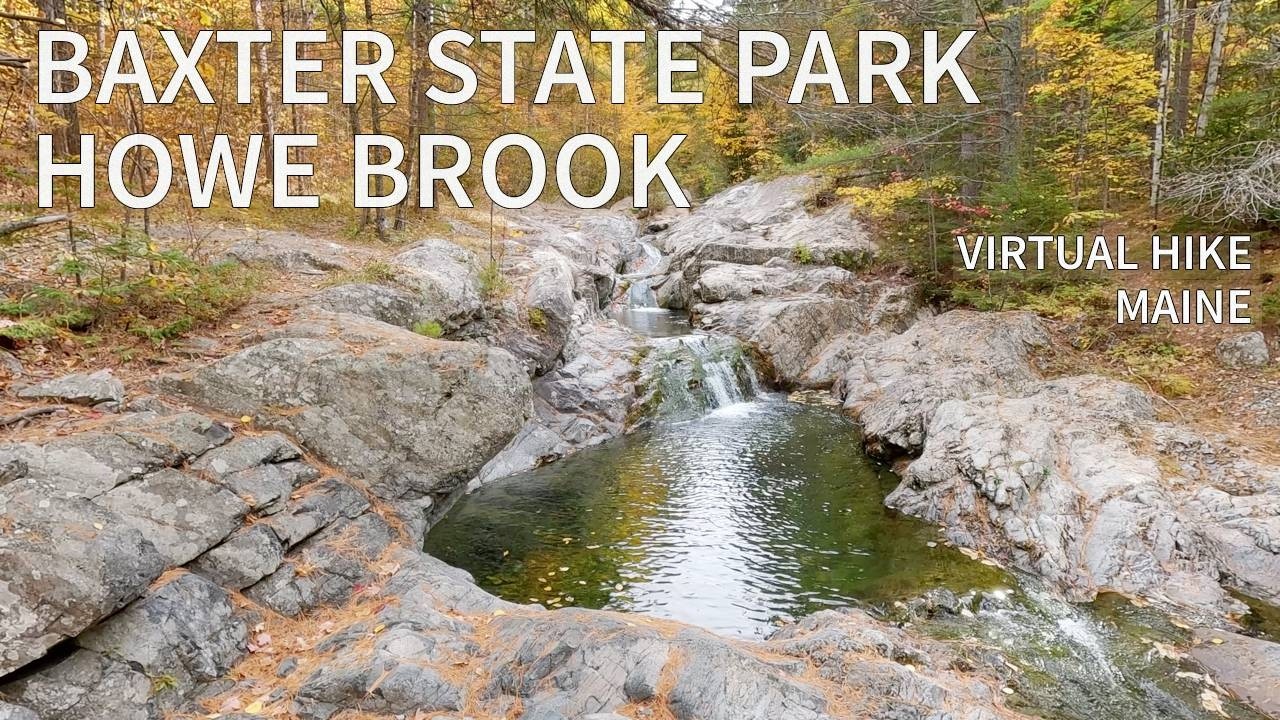 Forest Hike to Waterfalls at Baxter State Park