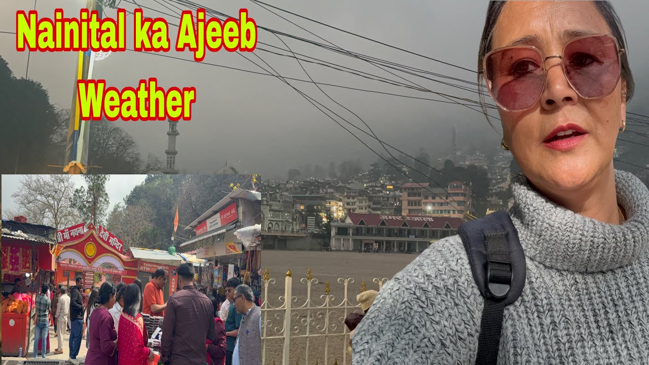 Nainital का अजीब सा मौसम और Weekend crowd @pinkisfamilyvlog #nainital #weather #crowd #indianvloger 