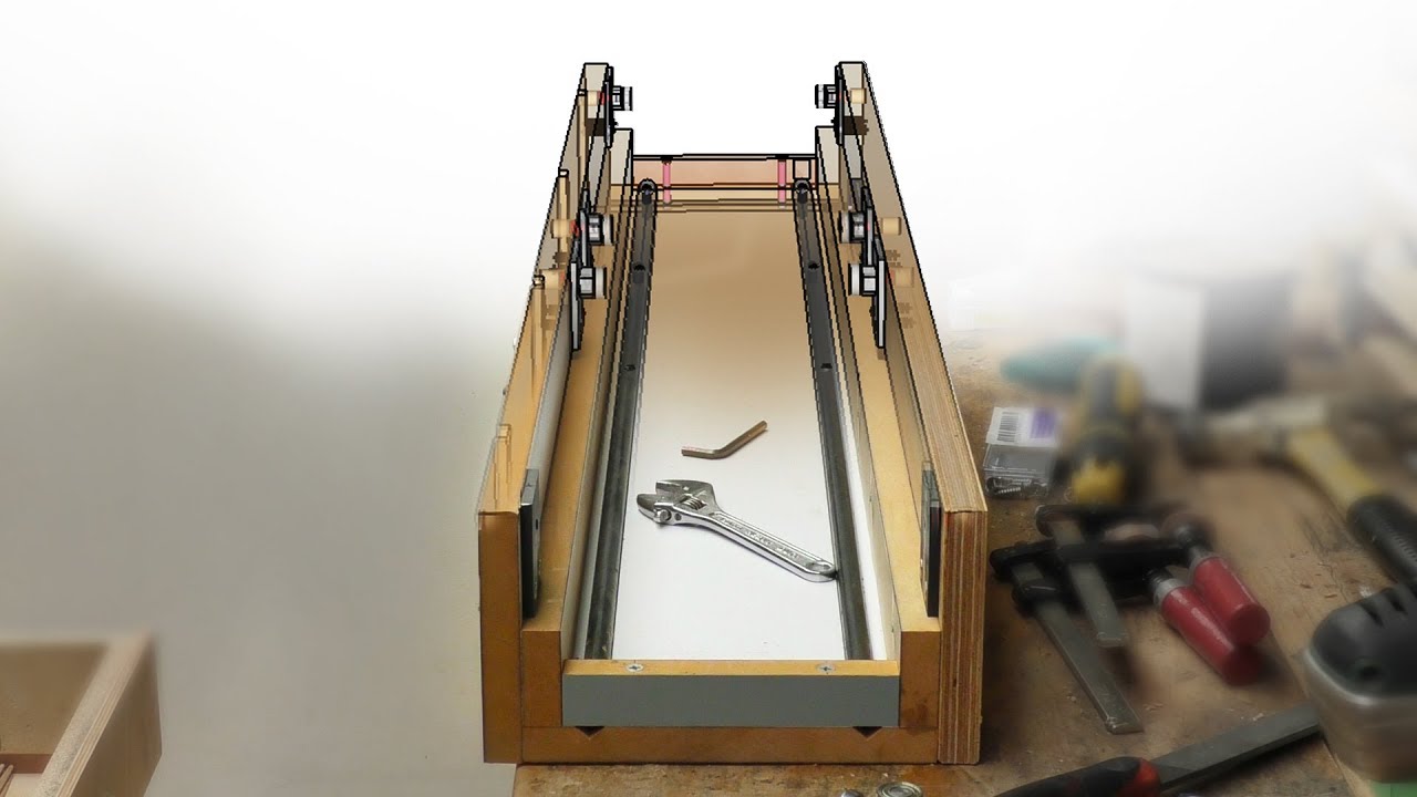 Sliding Table Attatchment Part 3 - The top of the sliding table