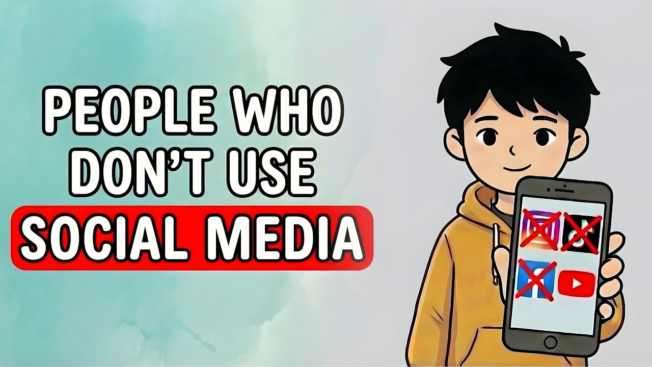 The Psychology of People Who Don't  Use Social Media