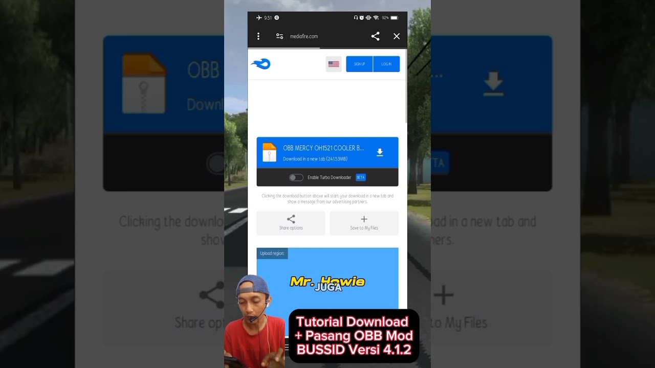 TUTORIAL PASANG OBB 👆 Kilik Link Di Atas 👆 ‼️ #bussimulatorindonesia #bussimulator #obbbussid
