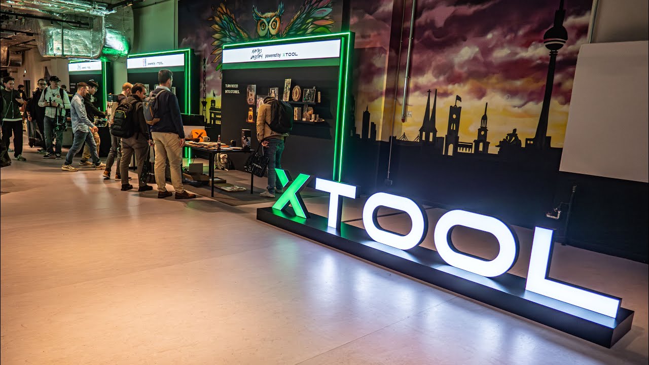 „Make It Here“ xTool  F2 Ultra UV - Event Berlin - Solectric