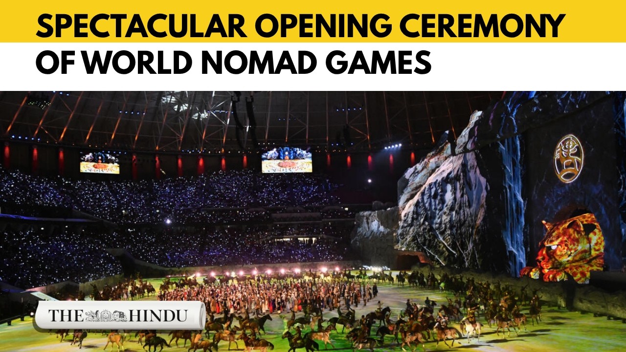 World Nomad Games; PM Modi, Putin witness opening ceremony | Kyrgyztan
